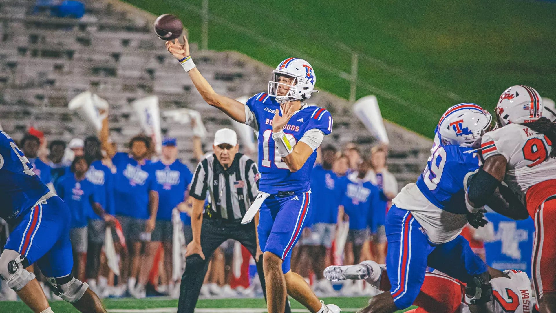 Louisiana Tech quarterback room filled with some size heading into 2024 season