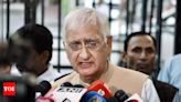 'Violent protests like Bangladesh possible in India', warns Congress leader Salman Khurshid | India News - Times of India