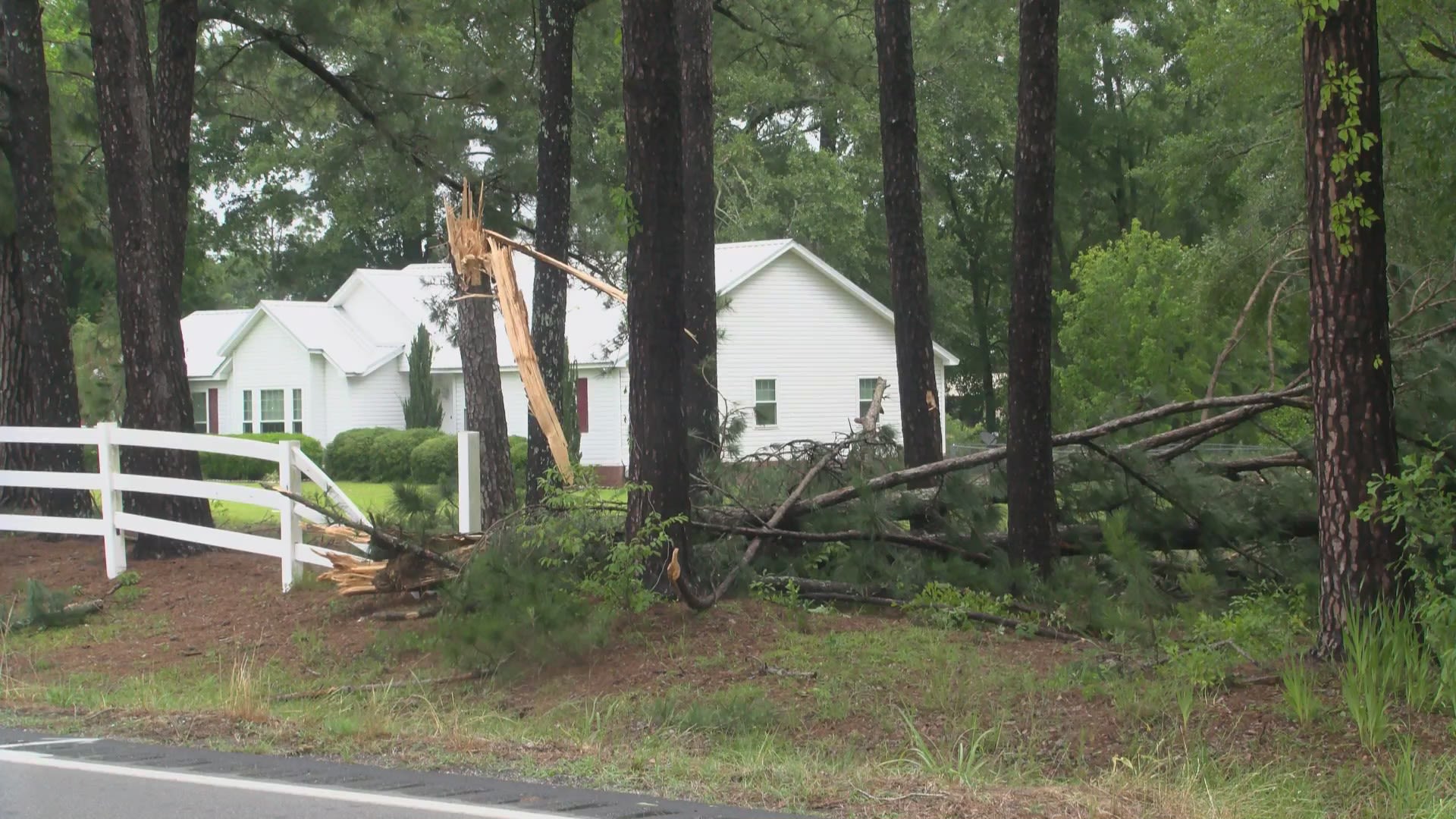 Houston Co. residents tasked with cleanup after storm rampages through Wiregrass