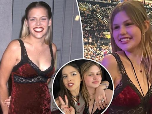 Busy Philipps’ daughter Birdie wears mom’s 25-year-old dress to Olivia Rodrigo concert