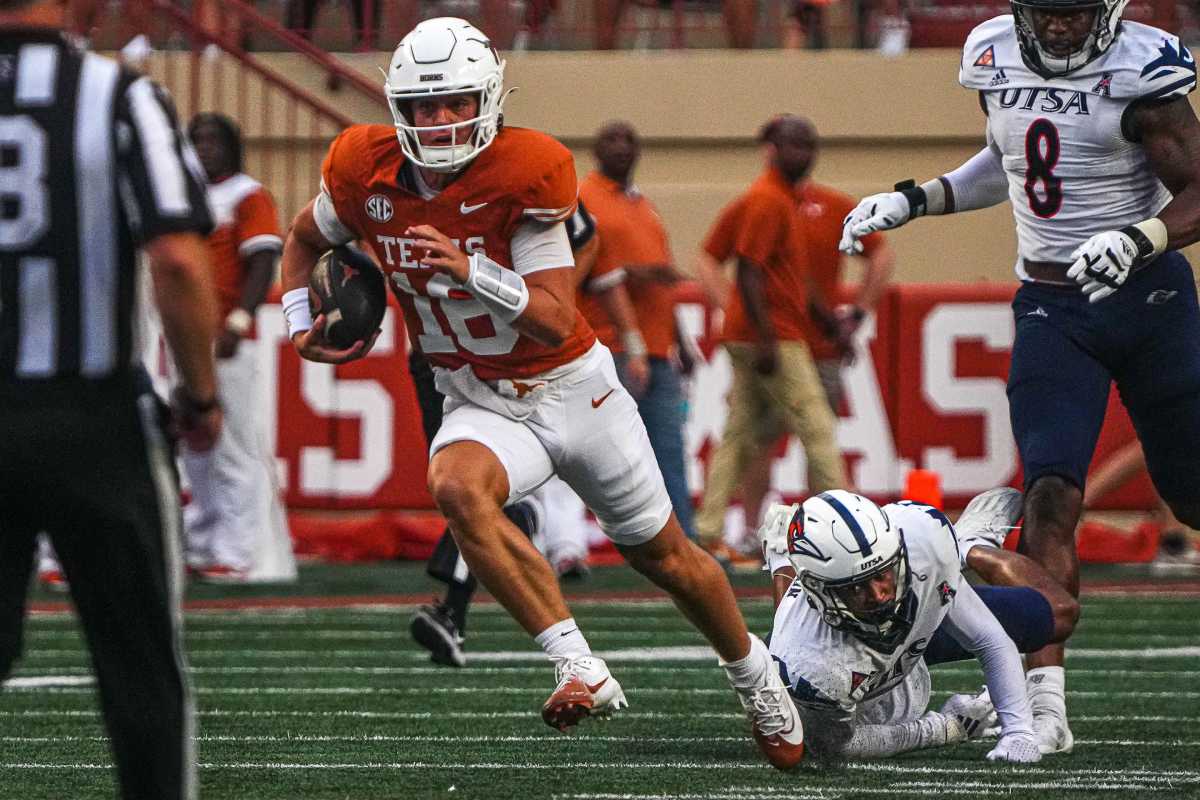 Fans In Disbelief Over Incredible Arch Manning Stat After Texas Game