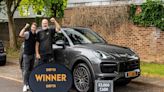 Builder wins £100k dream car on same day his work van 'blows up' on motorway