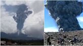 印尼火山噴發多人受困！登山客「滿臉火山灰」求救畫面曝
