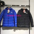 正品THENORTHFACE北面北臉頂級羽絨衣羽絨外套900蓬鬆度鵝絨A2UBE(現貨最後一件出清藍色XL