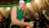 Celtics center Kristaps Porzingis to have surgery after 'rare' leg injury, NBA Finals win