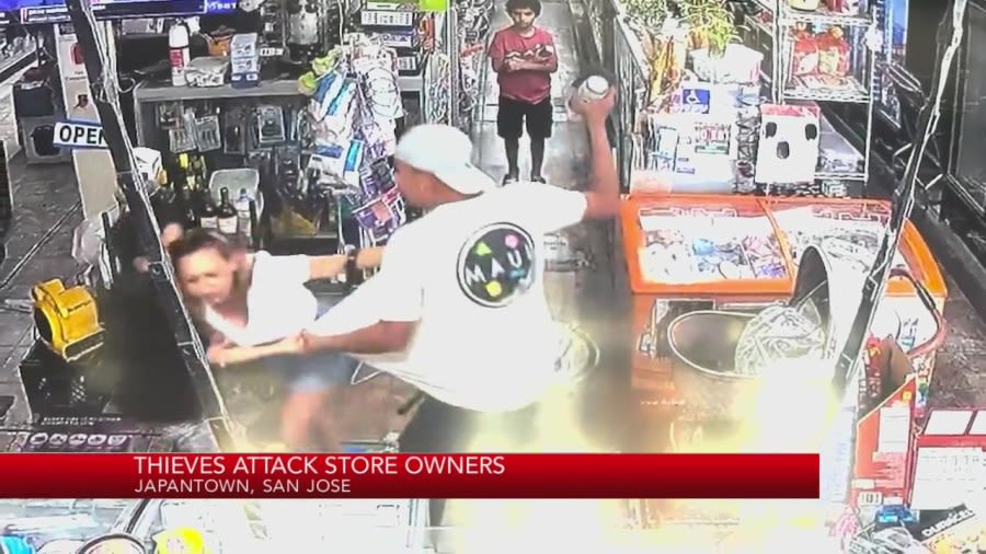 VIDEO: Thieves attack store owners in San Jose’s Japantown