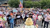 「我藐視國會」全台串聯 台中民眾齊聚火車站抗議