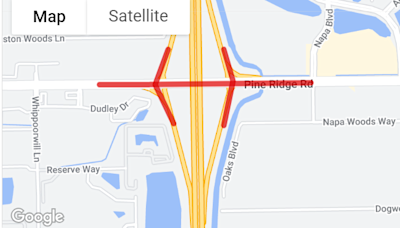 What's a diverging diamond interchange, why is I-75 in Collier County, Florida getting one?