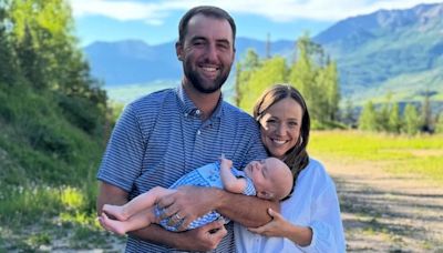 Scottie Scheffler enjoys vacation with wife Meredith and son Bennett