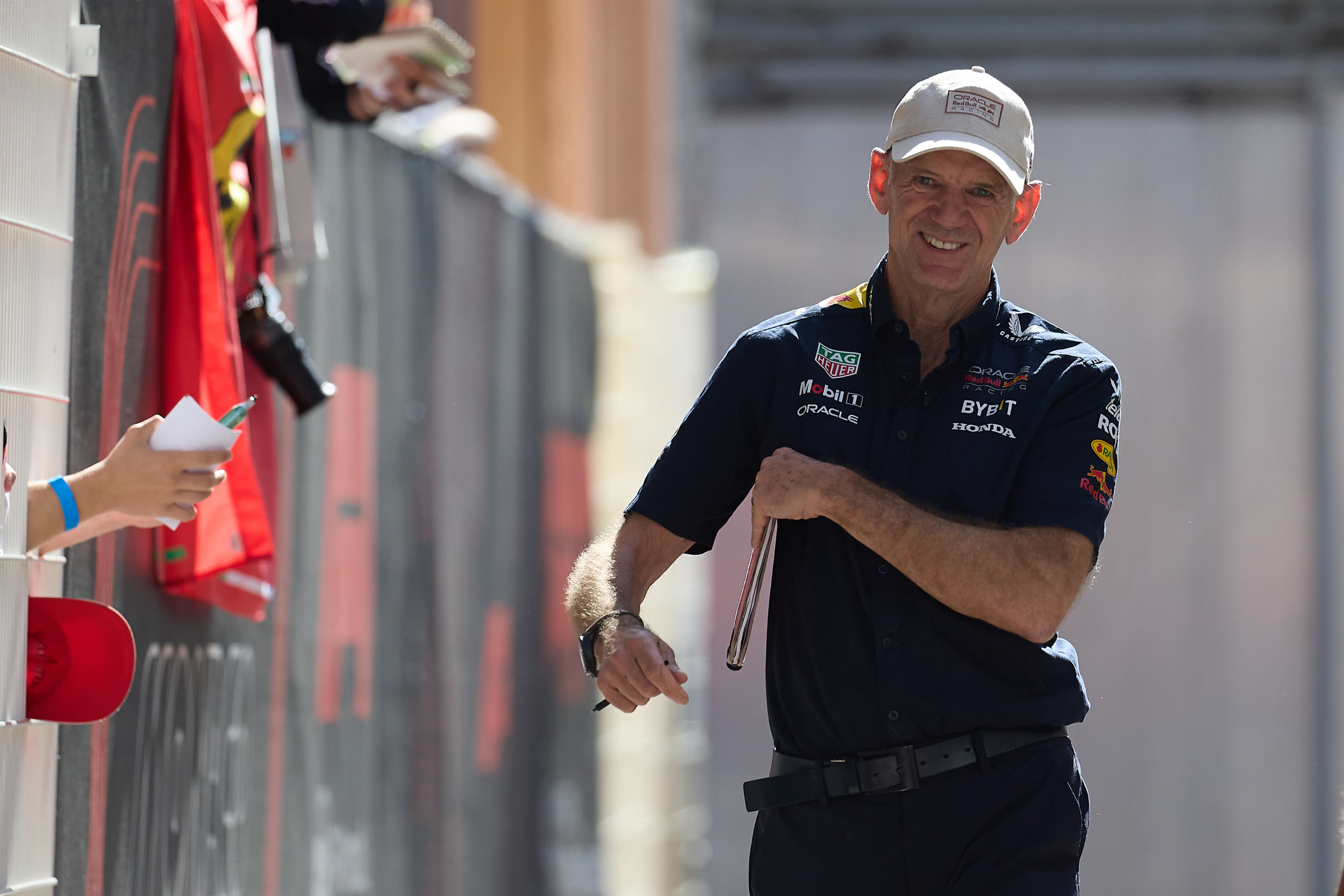 Adrian Newey has reportedly signed a $105 million contract