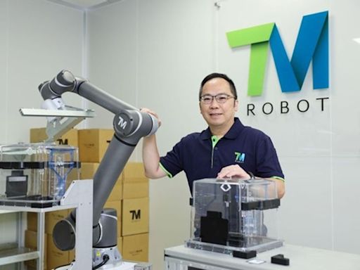 2024台灣AI大賞｜達明機器人做的機器人「看得見」，還在新加坡精華地段泡咖啡！