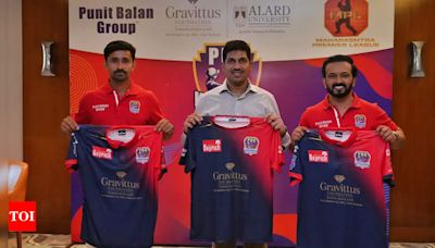 Maharashtra Premier League Cricket: Punit Balan Group-owned Kolhapur Tuskers unveil team jersey ahead of second season | Cricket News - Times of India