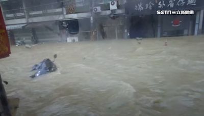 凱米解除警報！南部超扯雨量「白到發黑」 高雄單日雨量超車莫拉克