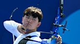 Remarkable moment a bee nearly ruins archers' gold medal hopes at Olympics