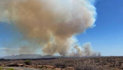 Boulder View Fire burns 1,000 acres in north Scottsdale, causing closures near Bartlett Lake