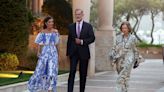 Los Reyes reciben en los jardines de Marivent a 600 invitados de la sociedad balear