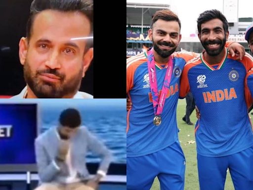 Irfan Pathan, Ishant Sharma break down in tears on live TV after IND's T20WC win: 'Last 10 days were very difficult...'