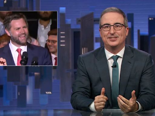 John Oliver Goes Off on J.D. Vance’s ‘Couch-F*cker Energy’