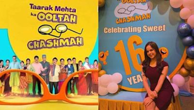 Taarak Mehta Ka Ooltah Chashmah completes 16 years, Palak Sindhwani shares glimpses of celebration