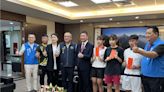 苗縣3溜冰運動員、1教練入選國家隊 鍾東錦、正副議長接見表揚 - 寶島