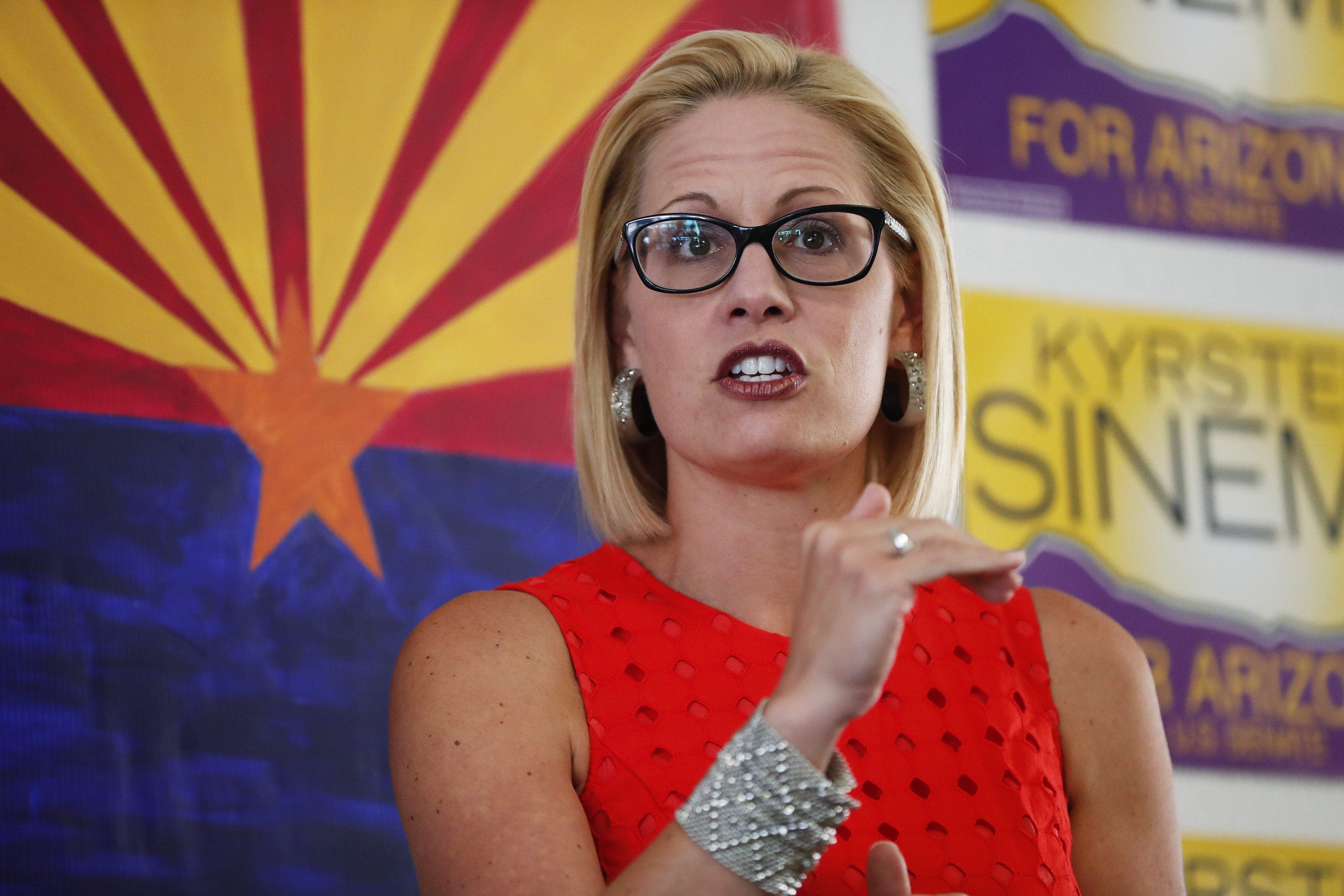 'Absolutely terrible, shortsighted idea': Kyrsten Sinema slams Kamala Harris on filibuster