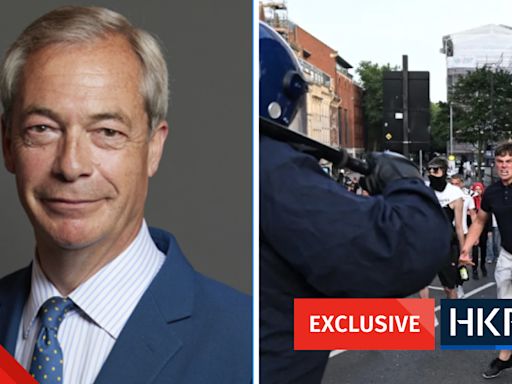 Exclusive: UK right-wing MP Nigel Farage visited Hong Kong as anti-immigration riots spread across Britain