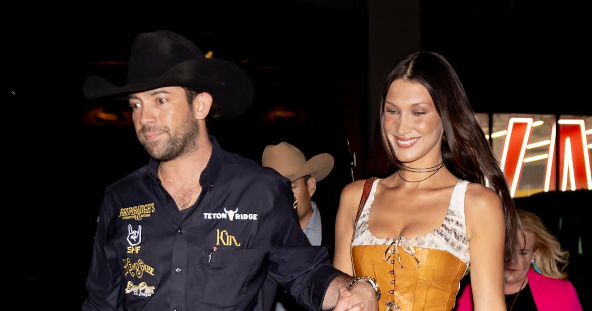 Bella Hadid Goes Full Cowgirl Style For a NYC Date Night With Adan Banuelos