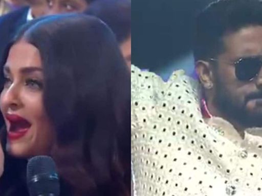 When Aishwarya Rai Said 'You Rocked It Baby' As Abhishek Bachchan Danced At IIFA | Watch Aaradhya's Reaction - News18