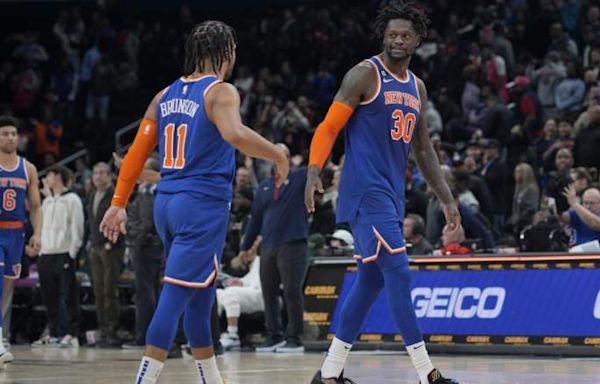 Julius Randle Reacts to Knicks Naming Jalen Brunson as Team Captain