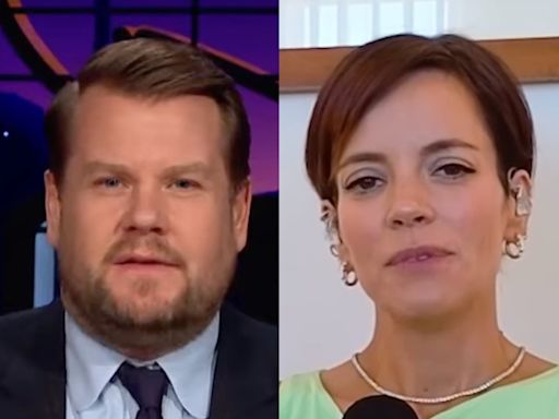 James Corden ‘hits back’ at Lily Allen over ‘tacky’ comment