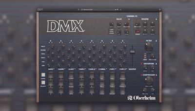 GForce's Oberheim DMX recreates the sound of the drum machine behind New Order's Blue Monday