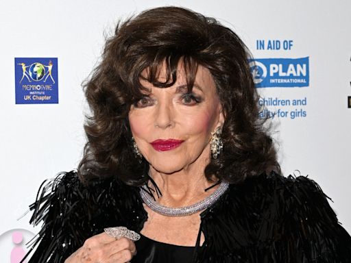 Dame Joan Collins had a 'volatile relationship' with Liz Taylor's first husband