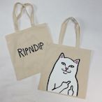 【Luxury】RIPNDIP Lord Nermal & My Little Nerm 手提袋 帆布 環保袋 代購