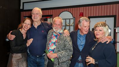 John Cleese reunites with Monty Python members at Fawlty Towers West End show