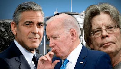 Desde Stephen King a George Clooney: los famosos que pidieron la salida de Joe Biden a su candidatura electoral