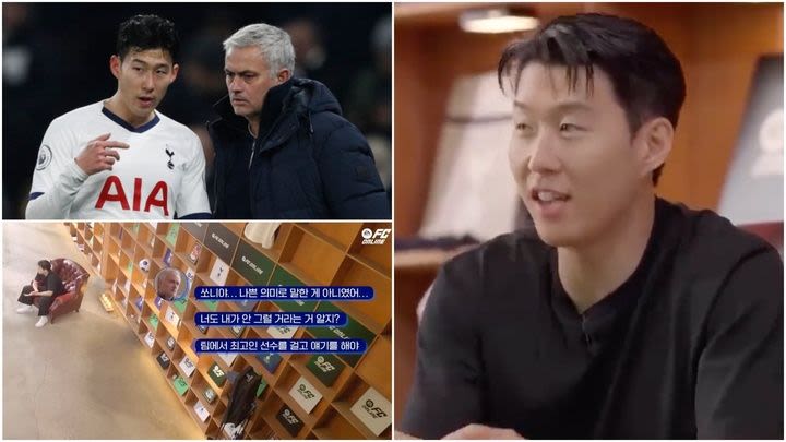 Son recalls when Mourinho grilled him in front of the whole team & the genius reason why he did it