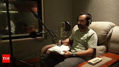 Fahadh Faasil begins dubbing for Rajinikanth's 'Vettaiyan' | Tamil Movie News - Times of India