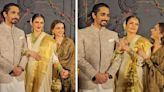 WATCH: Rekha’s made for each other hand gesture towards Aditi Rao Hydari and Siddharth goes viral