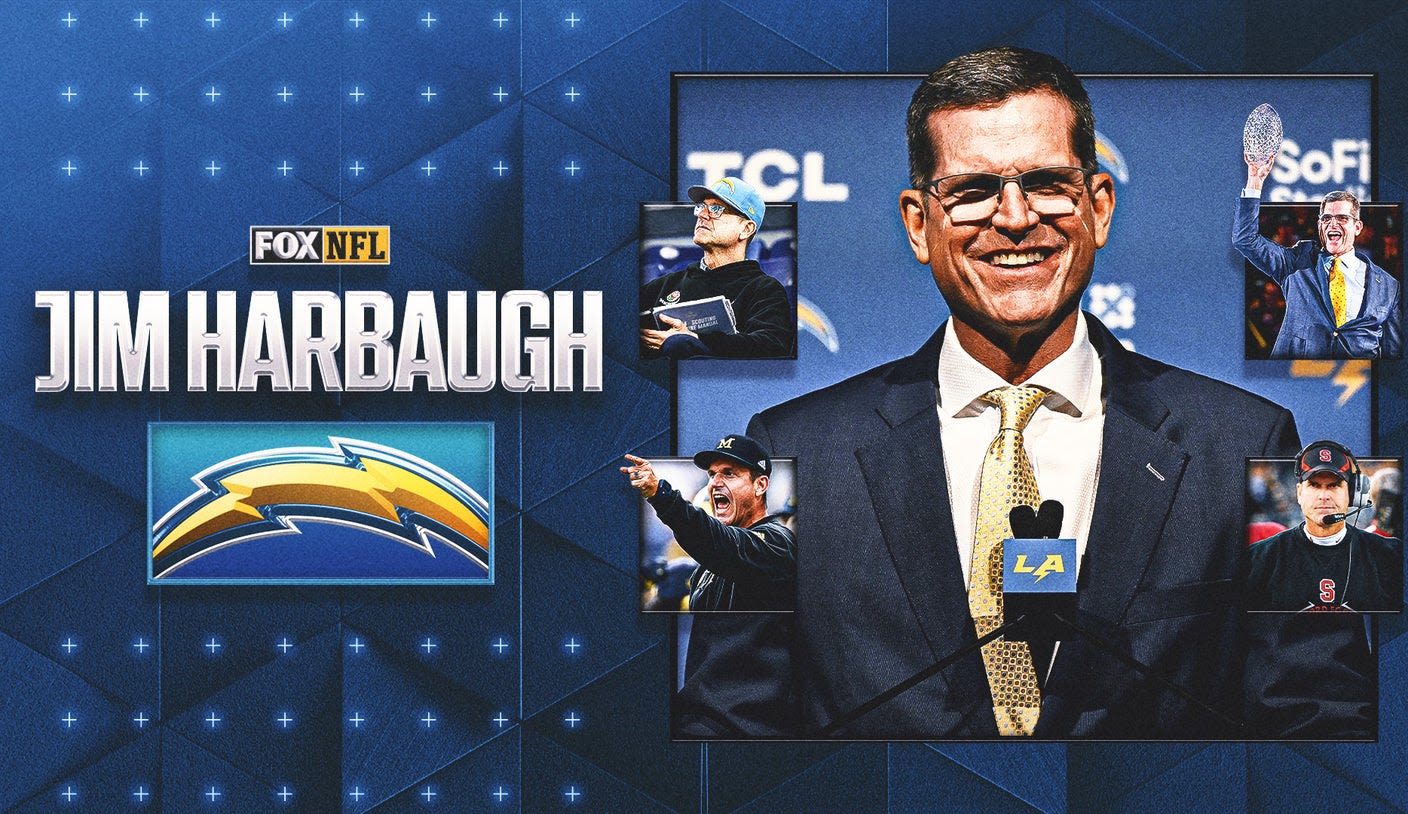 Can Jim Harbaugh turn the Chargers into winners? He’s done it everywhere else