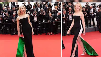 Cannes Film Festival 2024: How actress Cate Blanchett made a pro-Palestinian statement with her dress on the red carpet
