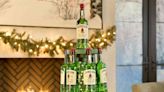 This Whiskey Bottle Christmas Tree Is a Festive Alternative to Evergreens