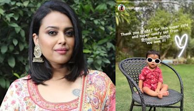 Swara Bhasker shares first pics of daughter Raabiyaa, li'l one looks cute as a button