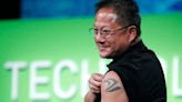 Jensen Huang, who got an Nvidia tattoo when its share price hit $100, says he's not getting inked again