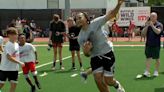 CJ Stroud hits the field for his namesake foundation's football camp