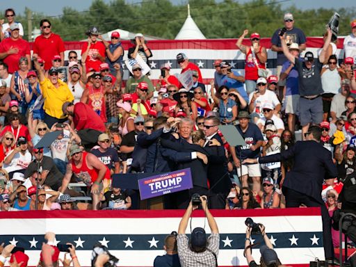 Frantic video from Trump rally crowd shows chaos during shooting: ‘He’s got a gun’