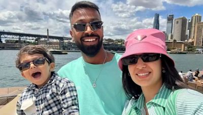Hardik Pandya fans severely criticize Natasa Stankovic for celebrating son Agastya's birthday without the cricketer: 'You could have let this..'