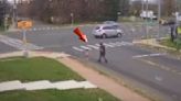 Barbers Dash To Rescue Toddler Walking Straight Into Oncoming Traffic