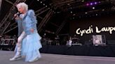 Fans are divided over Cyndi Lauper having fun at Glastonbury