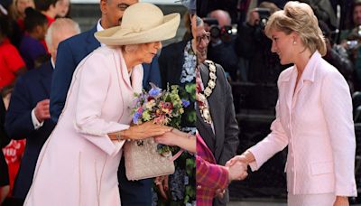 Queen Camilla Spotted With Lady Diana's Favorite Handbag
