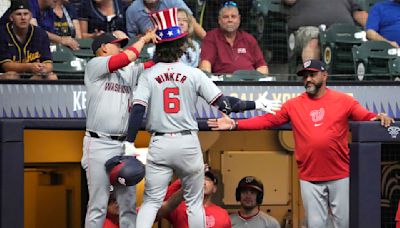 Rutledge makes first start of the season, Nationals beat the Brewers to end 5-game losing streak - WTOP News